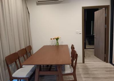2 Bedrooms 1 Bathroom Size 55sqm. Ideo Mobi Asok for Rent 37,000 THB