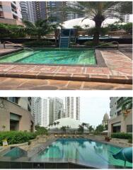 2 Bedrooms 1 Bathroom Size 80sqm. President Park Sukhumvit 24 for Rent 30,000 THB