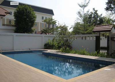 Single House with private pool - 4 bed 4 bath - 400sqm - For rent: 160,000THB/Month