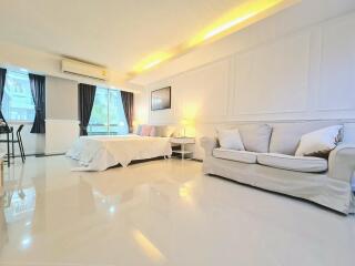 2 bedrooms 2 bathrooms size 78sqm. Waterford Sukhumvit 50 for Rent 28,000THB