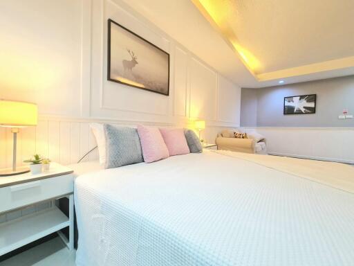 2 bedrooms 2 bathrooms size 78sqm. Waterford Sukhumvit 50 for Rent 28,000THB