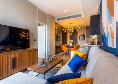 1 Bedroom 1 Bathroom, 54 sqm,Rental 65,000thb/month, MUNIQ Langsuan Condominium