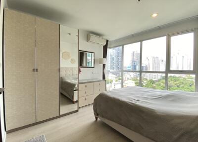 2 Bedrooms 1 Bathroom Size 46.43sqm. Rhythm Sathorn for Rent 27,000 THB