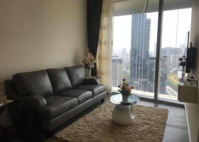 1 Bedroom 1 Bathroom Size 55sqm Magnolias Ratchadamri for Rent 50,000THB