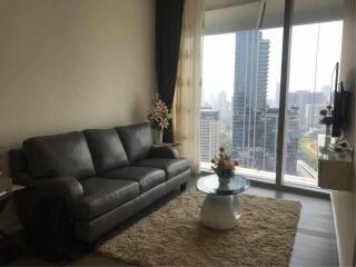 1 Bedroom 1 Bathroom Size 55sqm Magnolias Ratchadamri for Rent 50,000THB