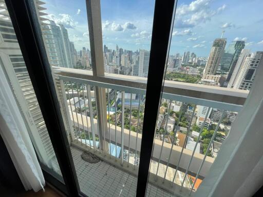 2 bedrooms 2 bathrooms size 53 sqm.  Park 24 Tower 2 for Rent 45,000THB Negotiable.