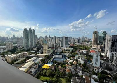 2 bedrooms 2 bathrooms size 53 sqm.  Park 24 Tower 2 for Rent 45,000THB Negotiable.