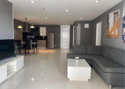 3 Bedrooms 2 Bathrooms Size 121sqm. Waterford Diamond Tower for Rent 47,000 THB