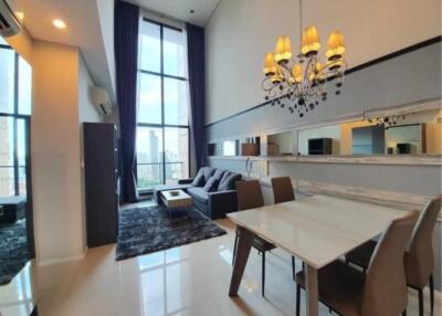 2 Bedrooms 2 Bathrooms Size 103sqm. Villa Asoke for Rent 58,000 THB