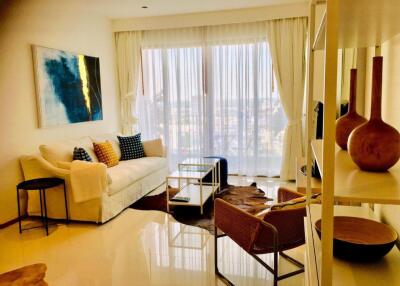 1 Bedroom 1 Bathroom Size 65sqm The Emporio Place for Rent 35,000THB