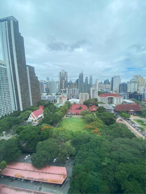 2 Bedrooms 2 Bathrooms Size 70sqm.  Esse Asoke for Rent 65,000 THB