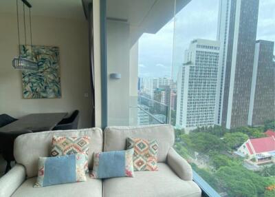 2 Bedrooms 2 Bathrooms Size 70sqm.  Esse Asoke for Rent 65,000 THB