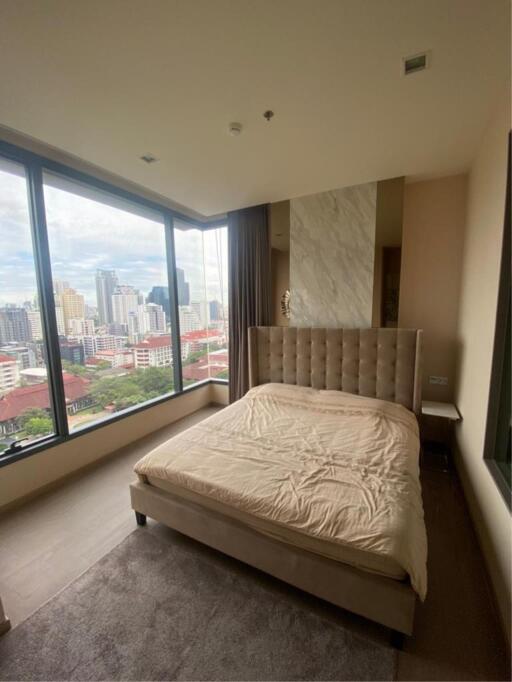 2 Bedrooms 2 Bathrooms Size 76sqm. Esse Asoke for Rent 62,000 THB