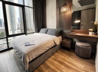 2 Bedrooms 2 Bathrooms Size 87sqm. The Lofts Asoke for Rent 70,000 THB