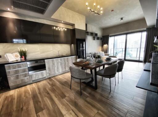 2 Bedrooms 2 Bathrooms Size 87sqm. The Lofts Asoke for Rent 70,000 THB