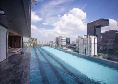 1 Bedroom 1 Bathroom Size 45sqm RHYTHM Sukhumvit 44/1 for Rent 27,000THB