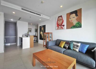 2 Bedrooms 2 Bathrooms Size 75sqm. The River for Sale 15mTHB