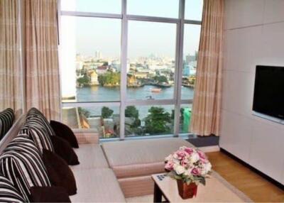 2 Bedrooms 2 Bathrooms Size 92sqm. Baan Sathorn Chaopraya for Rent 35,000 THB