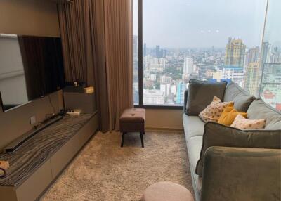 2 Bedrooms 2 Bathrooms Size 76sqm. Esse Asoke for Rent 70,000 THB