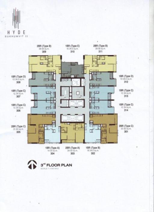 59 ตรม., 2 ห้องนอน, 2 ห้องน้ำ คอนโด ราคา ฿ 9,900,000