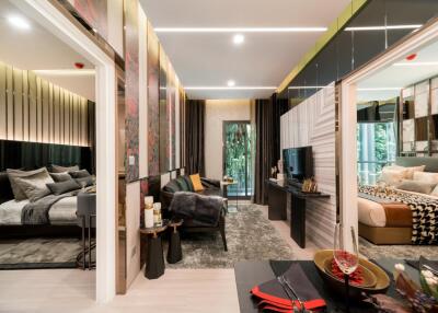2 BED 1 BATH 49,02SQM LIFE ASOKE HYPE FOR SALE- 6,620,373 THB