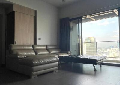 2 Bedrooms 2 Bathrooms Size 87sqm. The Lofts Asoke for Rent 54,000 THB