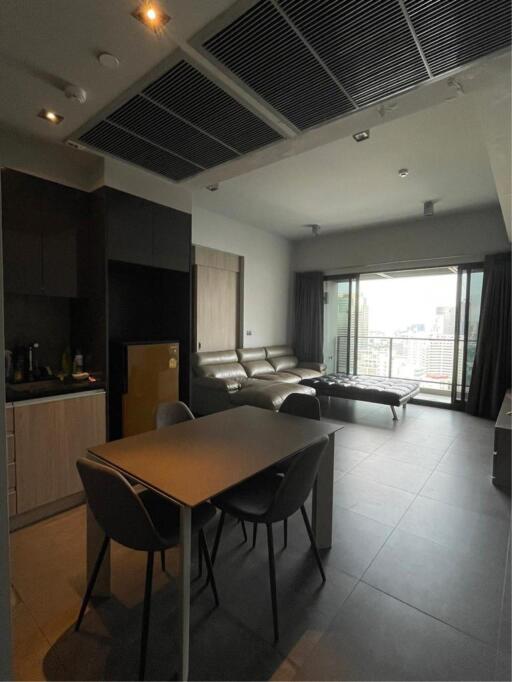 2 Bedrooms 2 Bathrooms Size 87sqm. The Lofts Asoke for Rent 54,000 THB