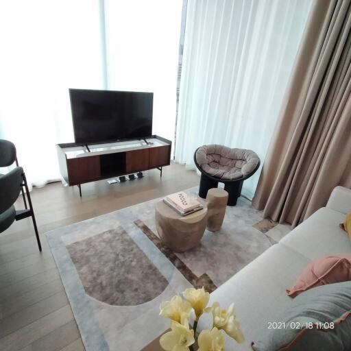 2 Bedrooms 2 Bathrooms Size 70sqm. Celes Asoke for Rent 70,000 THB