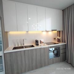 2 Bedrooms 2 Bathrooms Size 70sqm. Celes Asoke for Rent 70,000 THB