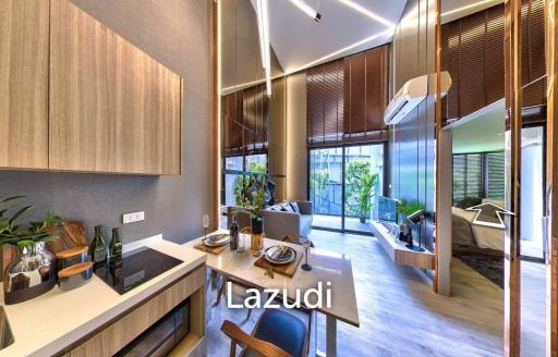 2 Bed 1 Bath 57.17 SQ.M Altitude Unicorn Sathorn-Thapha