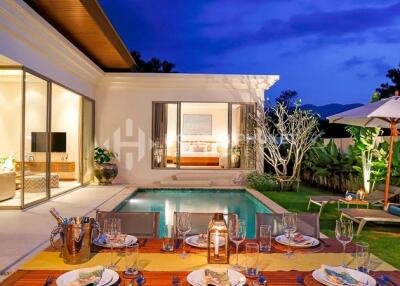 Tropical Contemporary 3-Bed Pool Villas