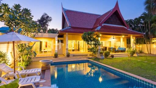 Thai-Style 3-Bed Pool Villa in Rawai