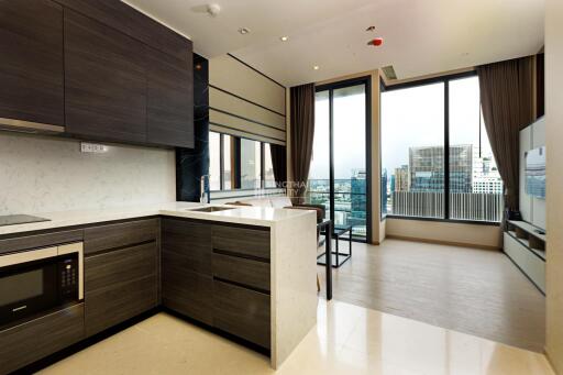 For RENT : The ESSE Asoke / 1 Bedroom / 1 Bathrooms / 44 sqm / 35000 THB [R10428]