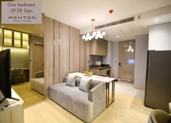 For RENT : Ashton Asoke / 1 Bedroom / 1 Bathrooms / 40 sqm / 35000 THB [R10644]