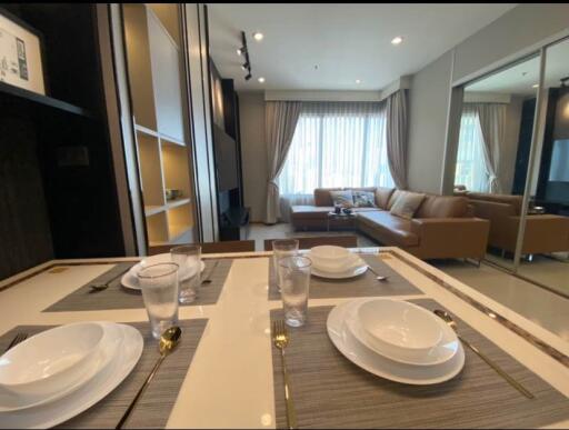 For RENT : The Emporio Place / 1 Bedroom / 1 Bathrooms / 48 sqm / 35000 THB [R10660]