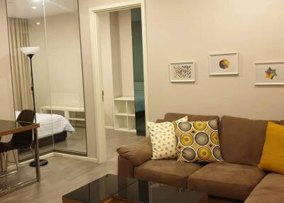 For RENT : The Room Sukhumvit 69 / 1 Bedroom / 1 Bathrooms / 45 sqm / 35000 THB [R11464]