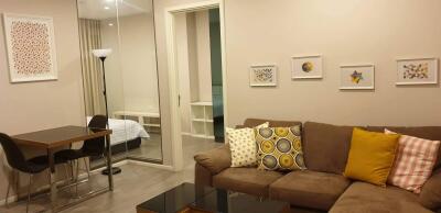 For RENT : The Room Sukhumvit 69 / 1 Bedroom / 1 Bathrooms / 45 sqm / 35000 THB [R11464]