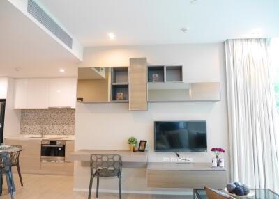 For RENT : The Room Sukhumvit 21 / 1 Bedroom / 1 Bathrooms / 50 sqm / 36000 THB [5583464]