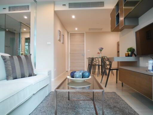 For RENT : The Room Sukhumvit 21 / 1 Bedroom / 1 Bathrooms / 50 sqm / 36000 THB [5583464]