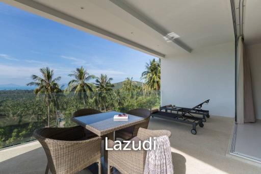 Newly-Build 2-Bed Sea View Apartment in Mae Nam