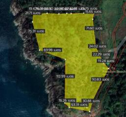 P27LR2210002 ขายที่ดิน 17-2-92 ไร่ ตั้งอยู่บนหาดฟรีด้อม ภูเก็ต ใกล้หาดป่าตอง