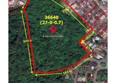 44,414 Sqm. Land listed for ฿ 444,148,000.