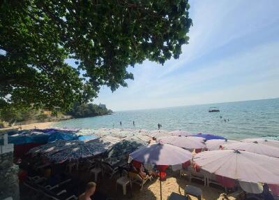 P27LA2401001 ที่ดิน 2-1-19.5 ไร่ ติดหาด Paradise Beach Pattaya ใกล้เขาพระตำหนัก