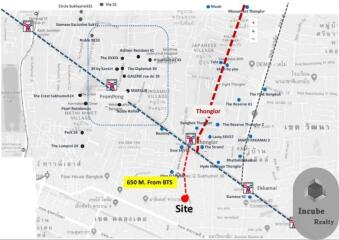 P27LR2007007 ขายที่ดิน 0-3-55 ไร่273.35 ล้านบาท