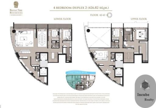 P10CR2006001 บันยัน ทรี เรสซิเดนซ์ ริเวอร์ไซด์ กรุงเทพ 4 Bed