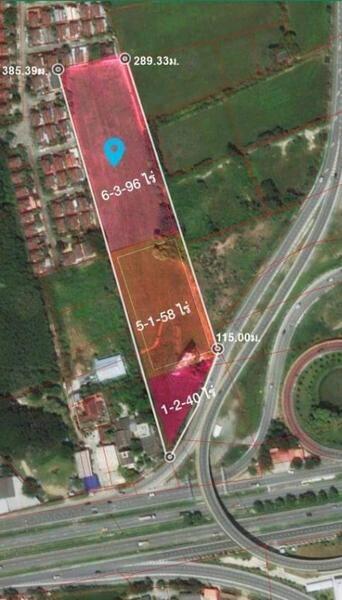 22,376 Sqm. Land listed for ฿ 174,812,500.