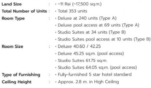 P27BR2207001 ขายโรงแรม ระดับ 5 ดาว ใกล้หาดในหาน จำนวนห้องพัก 353 ห้อง  เนื้อที่ 11 ไร่