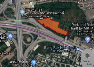 14,721 Sqm. Land listed for ฿ 736,000,000.