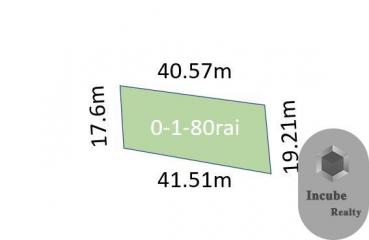 P27LR2006002 ขายที่ดิน 0-1-80 ไร่ลุมพินี กรุงเทพ 450 ล้านบาท