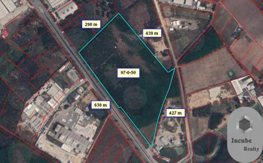 155,400 Sqm. Land listed for ฿ 437,000,000.